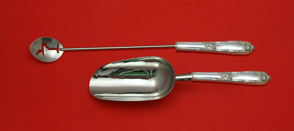 Splendor by International Sterling Silver Bar Set 2pc HHWS Custom Made