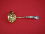 Marguerite by Gorham Sterling Silver Gravy Ladle Gold Washed 7 1/2" Serving