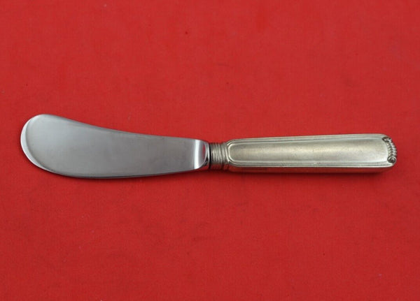 Embassy Scroll by Lunt Sterling Silver Butter Spreader HH Paddle 5 7/8" Heirloom