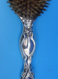 Irian by Wallace Sterling Silver Hairbrush #3000 8 1/2" x 3 1/4" w/Mono (#9105)