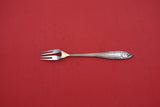 German Silverplate by Unknown Fish Fork w/ jugendstil fish handle 7 1/4"