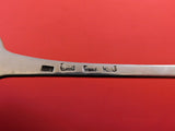 English Sterling Silver by William Turton Serving Fork 7-tine 11 1/4"
