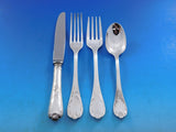 Marly by Christofle Sterling Silver Flatware Service Set 100 pcs Dinner in box