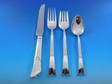 Linenfold by Tiffany and Co. Sterling Silver Flatware Service 8 Set 71 pc Dinner