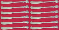 Old Master by Towle Sterling Silver Butter Spreaders Flat Handle 5 3/4" Set 12