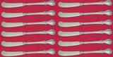 Old Master by Towle Sterling Silver Butter Spreaders Flat Handle 5 3/4" Set 12