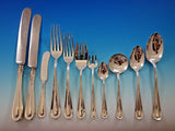 Sedgwick by Mount Vernon Sterling Silver Flatware Set Dinner Service 128 Pieces
