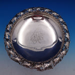 Redlich Sterling Silver Centerpiece Bowl #1699 Pierced Leaf Flower Border #8249