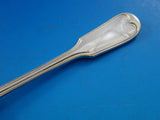 Fiddle Thread by James Robinson Sterling Silver Luncheon Fork Design on Front 7"