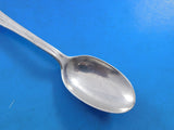 Lap Over Edge Acid Etched by Tiffany Sterling Coffee Spoon Bird 4 3/4" Worn