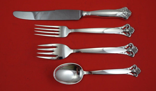 Cloister by Th. Marthinsen Sterling Silver Regular 4-piece Place Setting