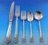 Ecstasy by Amston Sterling Silver Flatware Set for 8 Service 40 pcs Dinner Size