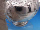 Elkington English Victorian Sterling Silver Tea Pot 3-D Finial Chased (#8437)