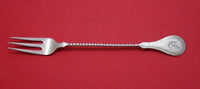 Vanderslice Coin Silver Pickle Fork with Twisted Handle 6 1/2"