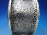 Lap Over Edge Acid Etched by Tiffany Sterling Silver Clock by VAP Brevet #6021