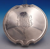King Albert by Whiting Sterling Silver Glass Dresser Jar Etched #8583 (#9141)
