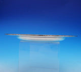 Gorham Sterling Silver Card Tray Zigzag Ribbon Border BC w/ Shell Design (#3539)