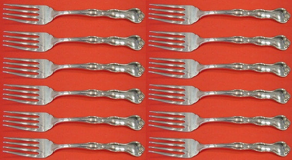 Rondo by Gorham Sterling Silver Salad Fork Set 12 pieces 6 3/4"