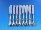 Wild Rose by International Sterling Silver Butter Spreader HH 5 7/8" Set 12 pcs