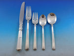 Epic by Gorham Sterling Silver Flatware Set for 12 Service 65 pieces Deco Dinner