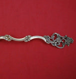 Number 408 by Marthinsen Sterling Silver Berry Spoon Scalloped Chased 7 5/8"