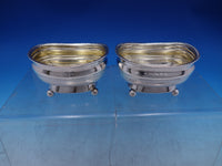 English Georgian Sterling Silver Salt Sellers Master Pair Thomas Watson (#7069)