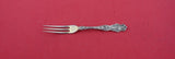 Irian by Wallace Sterling Silver Strawberry Fork light gold wash 4 3/4"