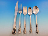 Engagement by Oneida Sterling Silver Flatware Set for 6 Service 34 Pieces
