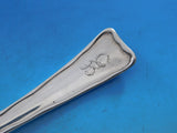Lap Over Edge Acid Etched Tiffany Sterling Spade Server Bleeding Heart 10 3/8"