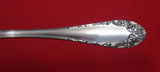 Rococo by Calegaro Italy Sterling Silver Vegetable Serving Fork 10" New