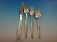 Diamond by Reed and Barton Sterling Silver Flatware Set For 8 Service 36 Pcs Mod