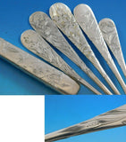 Knickerbocker Etched by Gorham Sterling Silver Flatware Set Service Multi-motif