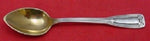 Saint Dunstan By Tiffany Sterling Silver Demitasse Spoon Goldwashed 4 1/8"