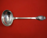Number 6 aka Blossom by Evald Nielsen Danish Sterling Silver Soup Ladle Orig 14"