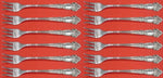 French Renaissance by Reed and Barton Sterling Silver Cocktail Fork Set 12 pcs