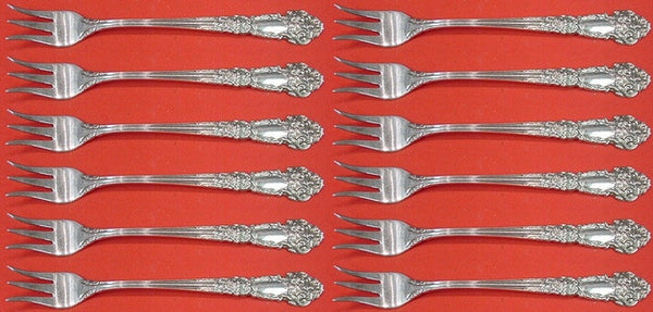 French Renaissance by Reed and Barton Sterling Silver Cocktail Fork Set 12 pcs