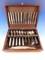 Arne Jacobsen by Georg Jensen Stainless Steel Flatware Set Service 80 Pc Estate