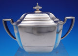 Hampton by Tiffany and Co Sterling Silver Tea Set 5pc w/ Tray (#8964) Wonderful!