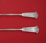 Arabesque by Wendt Sterling Silver Salad Serving Set 2pc BC Scalloped 12 1/2"