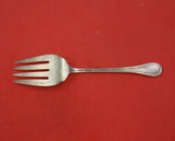 Evening Rose by Lunt Sterling Silver Cold Meat Fork 7 1/2" Serving Silverware