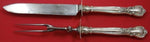 Chantilly by Gorham Sterling Silver Roast Carving Set 2pc HH WS Long Handle
