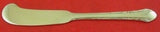 Chased Romantique by Alvin Sterling Silver Butter Spreader Flat Handle 5 1/2"