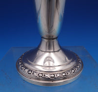Talisman Rose by Frank Whiting Sterling Silver Vase #1909 9" x 4 1/2" (#8120)