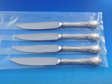 Guildhall by Reed & Barton Sterling Silver Steak Knife Set 4pc HHWS Custom 8 5/8