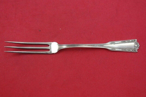Nathan Hale by International Sterling Silver Strawberry Fork 3-tine 4 7/8"