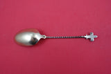 Pattern Unknown by Shiebler Sterling Souvenir Spoon GW w/ fleur de lis 5 3/4"