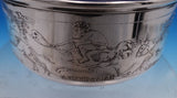 William Kerr Sterling Silver Child's Bowl Acid Etched with World Scenes (#7772)