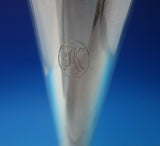 Modernism by Pampaloni Italian Sterling Silver Vase 7 1/2" x 2 1/4" 6ozt (#6279)