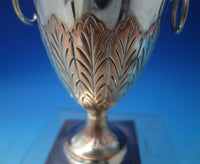 Sheffield English Estate Silverplated Copper Urn w/Ram Handles no lid (#5610)