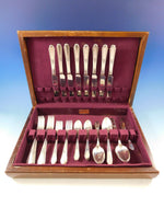 Memory AKA Hiawatha by Rogers Silverplate Flatware Set for 8 Service 43 Pieces